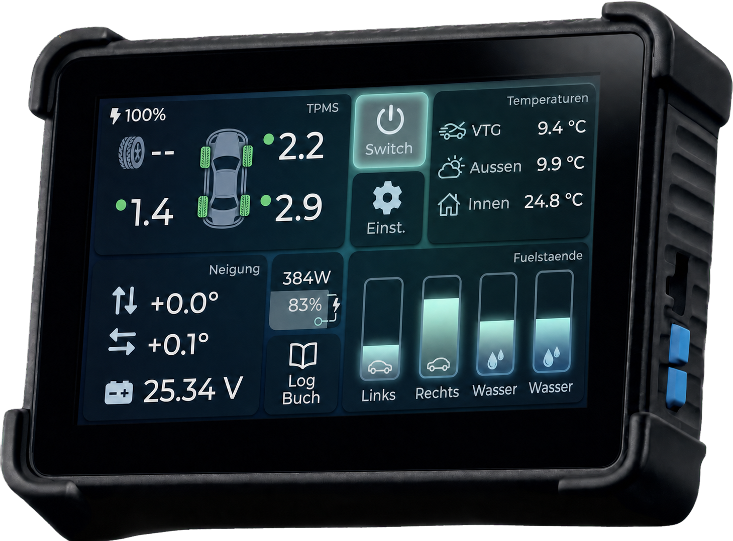 AirX Touch Bedien- und Anzeigeeinheit